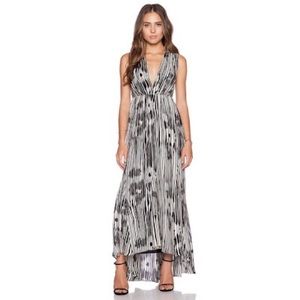 Alice + Olivia Alexa Woodgrain Dress